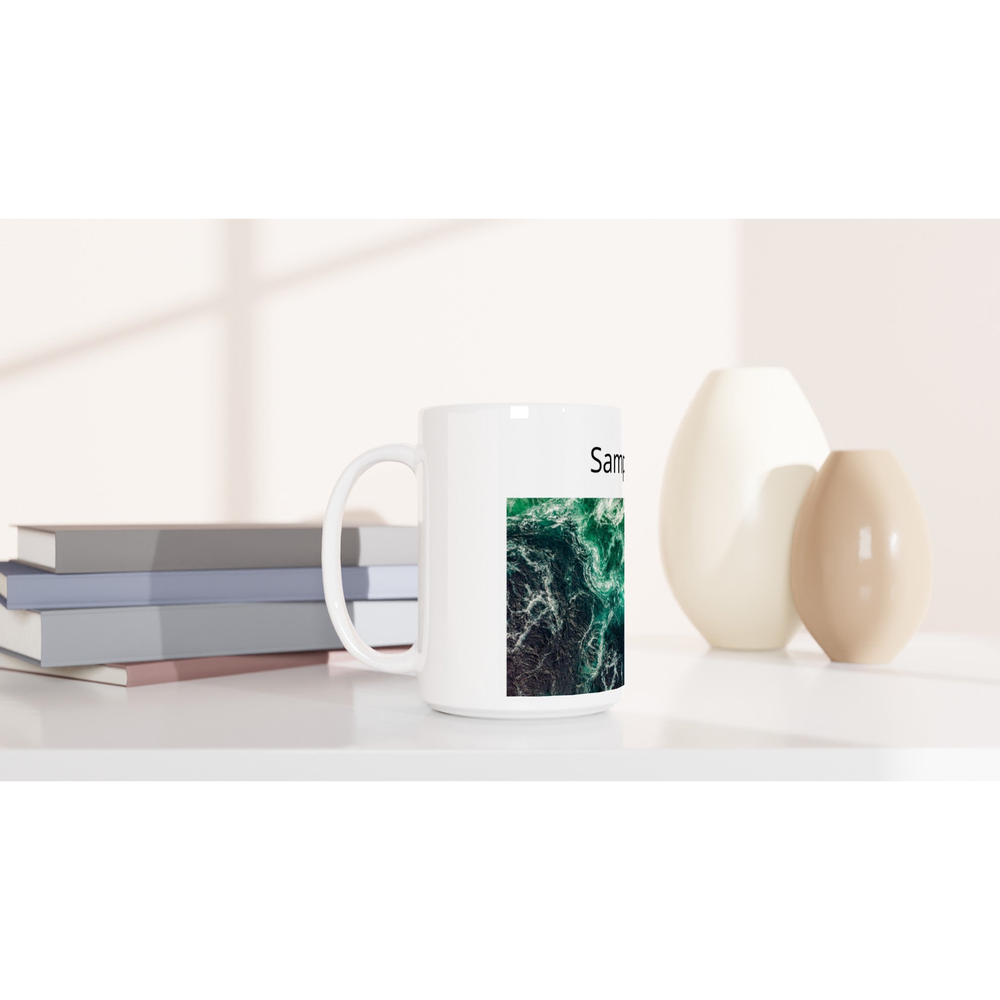 personalized White 15oz Ceramic Mug